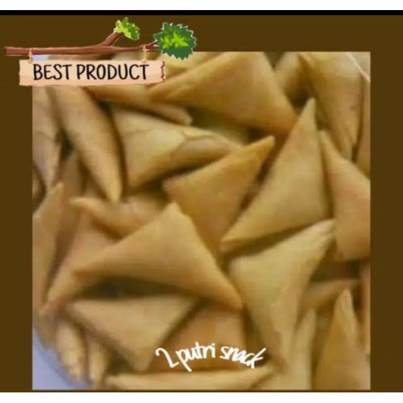 

Samosa isi abon ayam 500gr