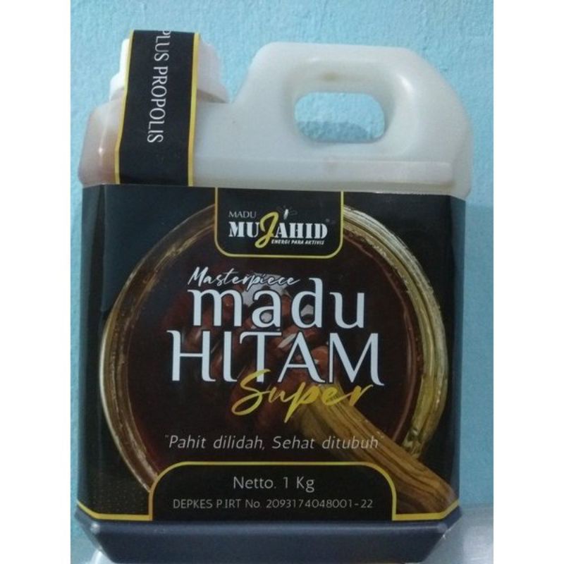 

Madu Mujahid Super Pahit 1 Kg Plus Propolis || Madu Mujahid Pahit Original Product