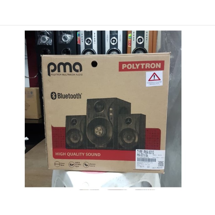 Polytron Speaker Multimedia Bluetooth PMA 9310 (Swipe Barang Real)