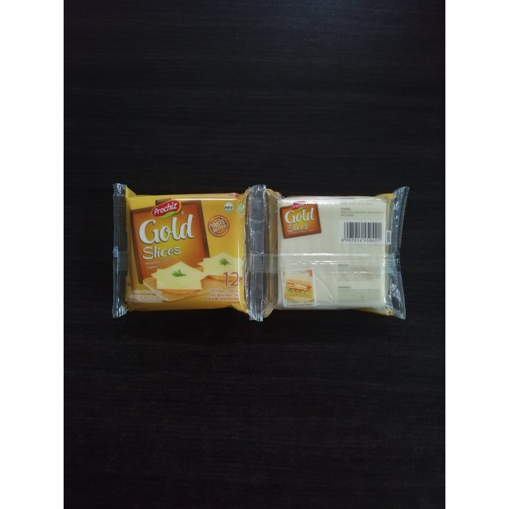 Keju Prochiz Gold Slice 12 Lembar/Prochiz Gold Slice 12s Berkualitas!!!