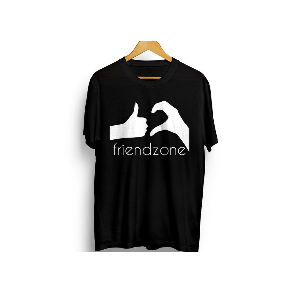 Kaos Friendzone Dating Tshirt Hitam #Friendzone T Shirt Baju Kaos Distro Friend Zone Quotes The