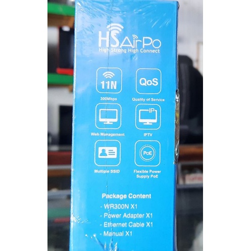 HS AIRPO WR300N 300Mbps WIRELESS N ROUTER