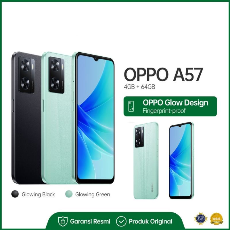 HP OPPO A57 RAM 4GB ROM 64GB SUPERVOOC 33WAT