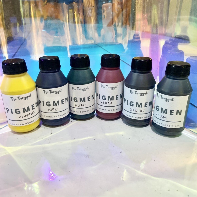 PIGMEN BASIS AIR 60gr Pewarna Sablon / Suminagashi / Resin / Cat Tembok / Clay / Semen / Kerajinan