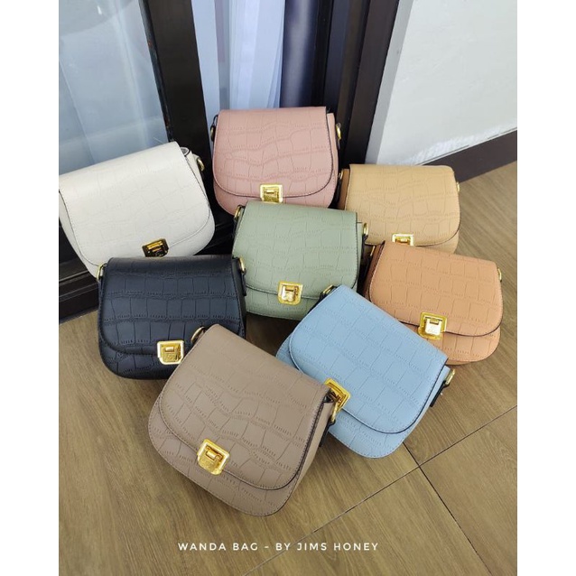 WANDA JIMSHONEY TAS KONDANGAN PARTY JIMS HONEY TERBARU SHOULDER BAG SLINGBAG TAS JINJING ELEGAN