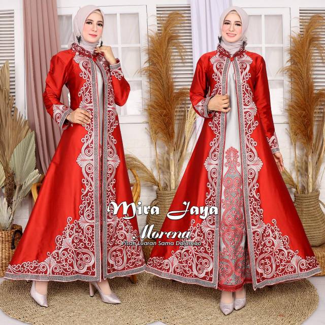 Fashion Muslim//Gamis Morena 3 Original By Mira Jaya//Pakaian Wanita Muslimah