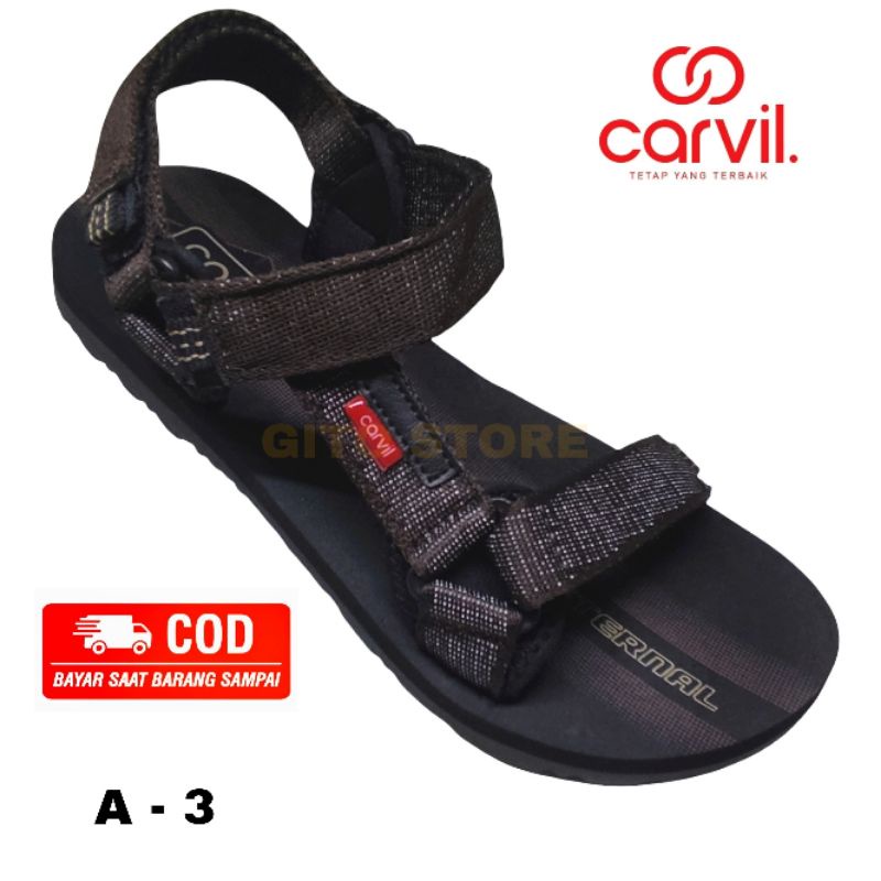 Sandal Gunung Carvil  Pria Sandal Gunung Original Pria Outdoor 38-44