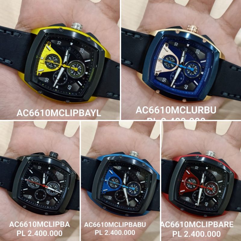 Jam cowok Ac 6610 Mc Original