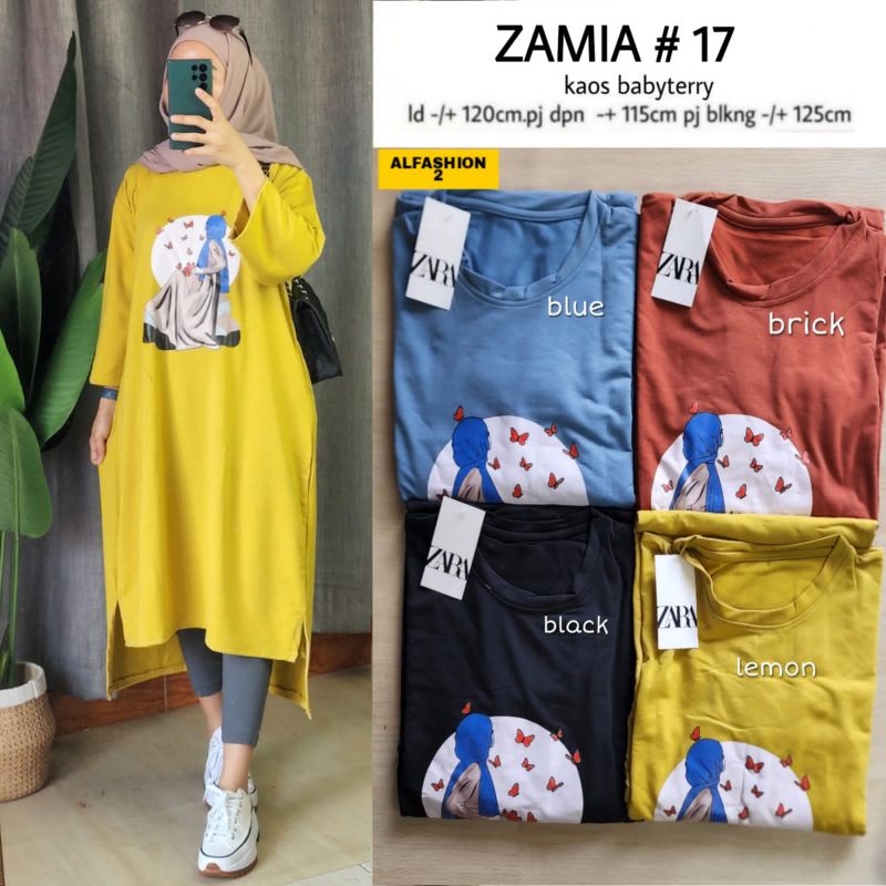 Tunik Zamia 17 By Alfashion Bebyterry LD 120