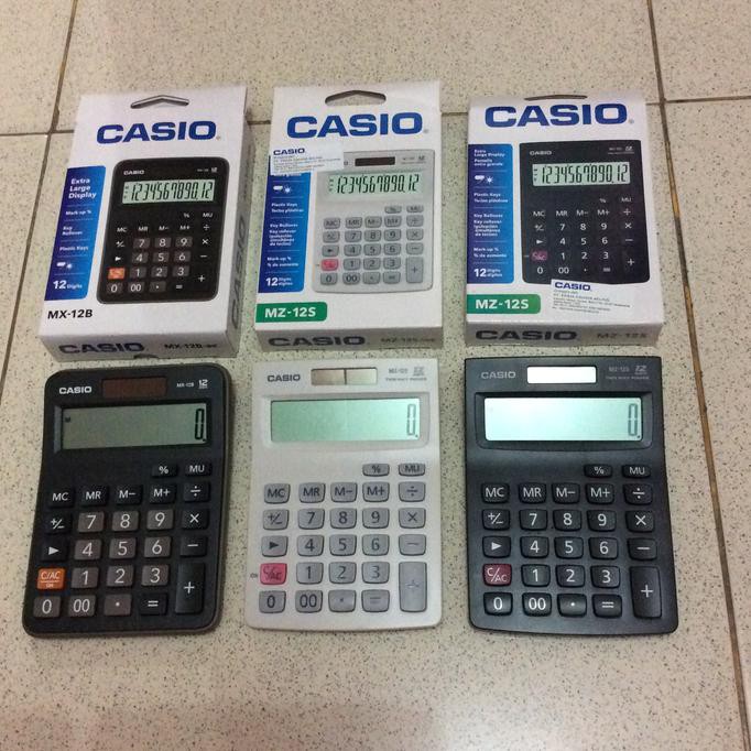 

KALKULATOR DESKTOP CASIO MZ-12 - CUCI GUDANG LHOOO