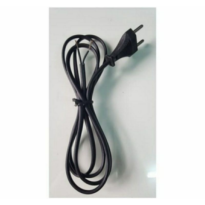 Kabel Power AC Buntung / kabel 2 jalur buntung biasa