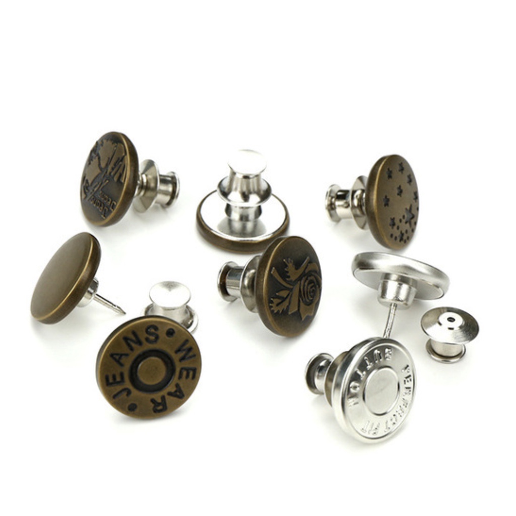 Kancing Kait Jeans Gesper Denim / Kancing Pinggang Mengurangi Mengecilin Lingkar Celana ( bisa dilepas ) ACC08