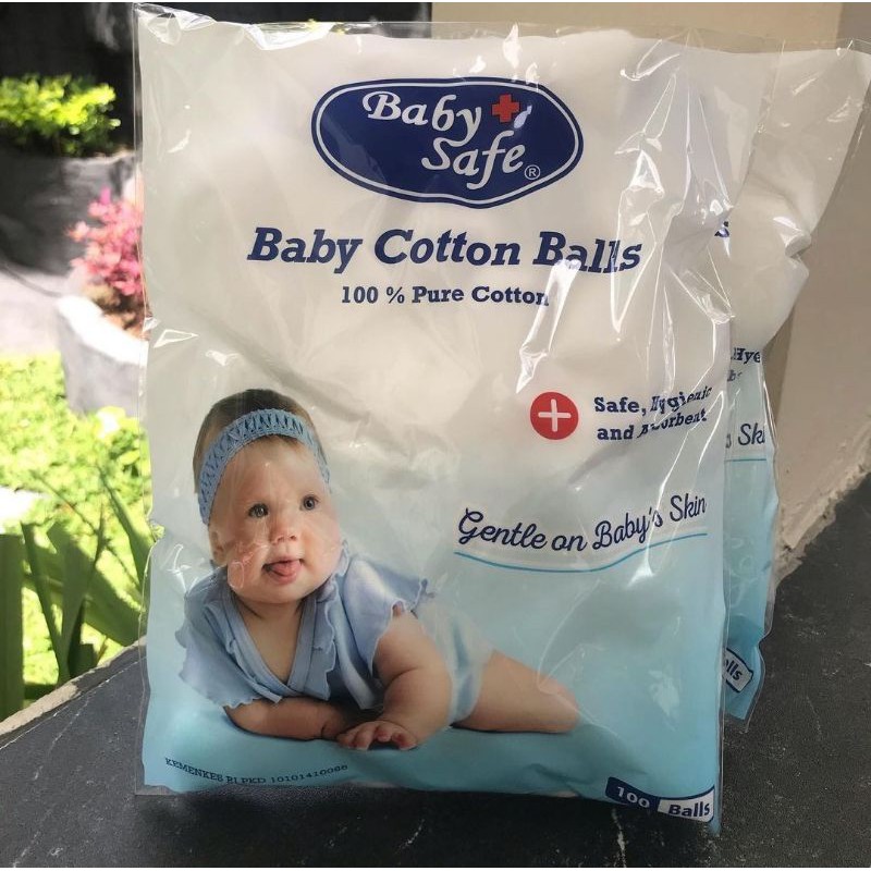 Baby Safe Cotton Balls 100pcs