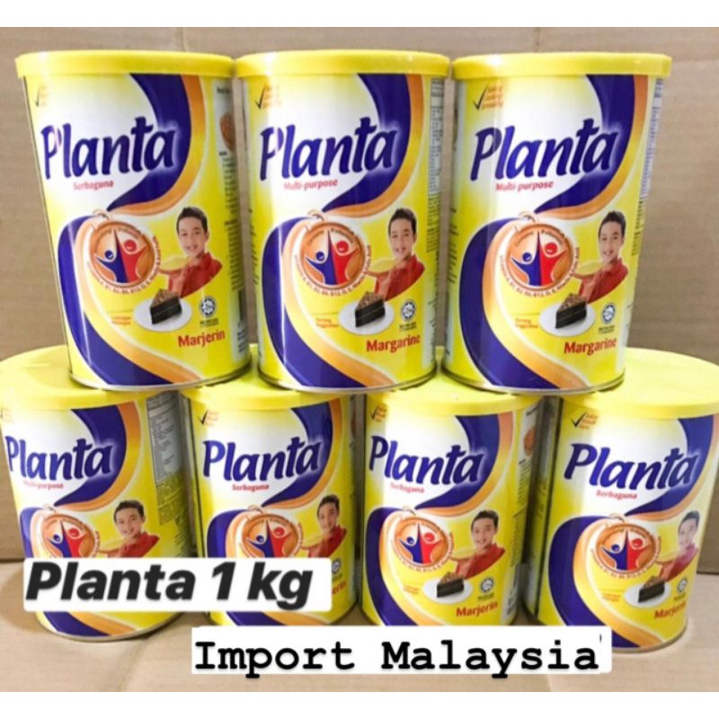 

PLANTA serbaguna margarine mentega 1 kg exp 2024 product import Malaysia