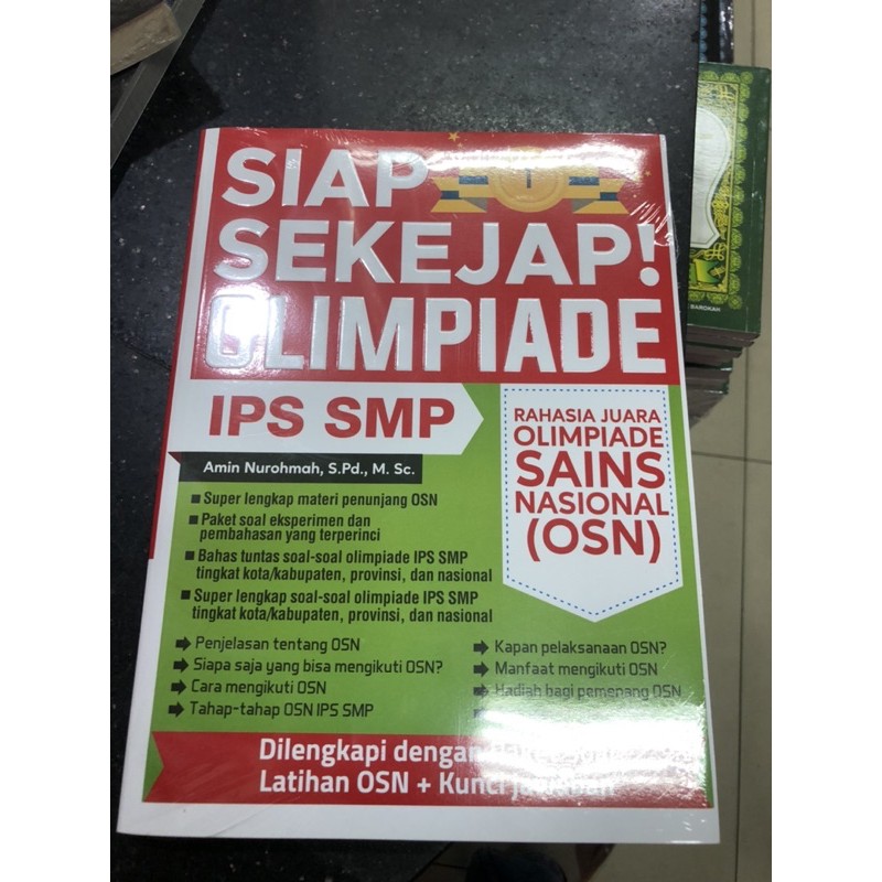 siap sekejap olimpiade IPS untuk SMP/MTs