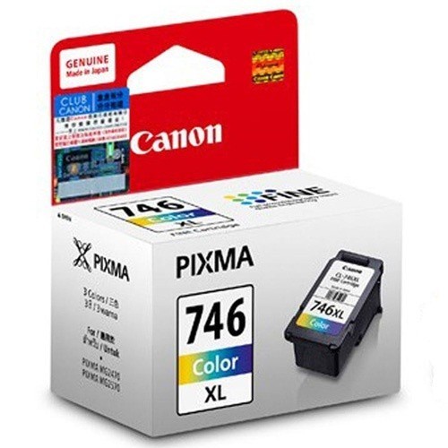 CARTRIDGE CANON CL 746 XL COLOR / TINTA CATRIDGE CANON CL746XL COLOUR ORIGINAL - RESMI