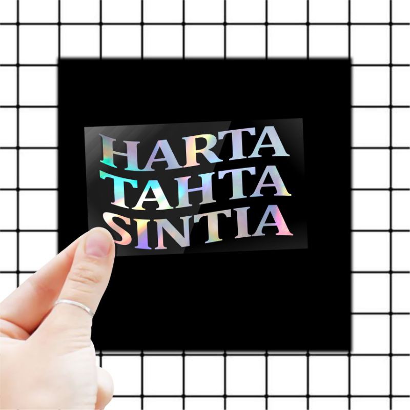 Stiker Cutting Harta Tahta Ajarin Bang Jago Assc Bisa Custom Shopee Indonesia