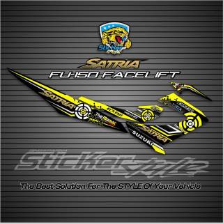 Striping Variasi Sticker Lis Motor Suzuki Satria Fu 150 Lama Old Barong The Maniac Shopee Indonesia