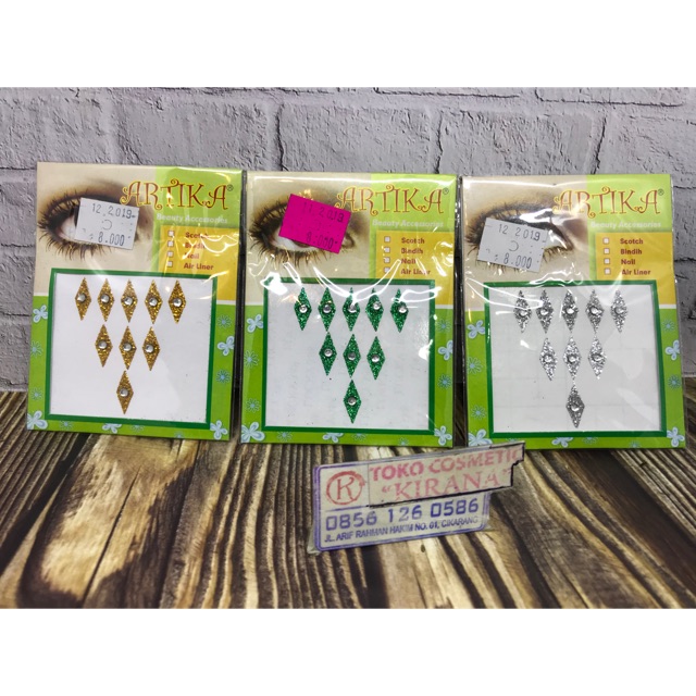 Bindi mata ketupat pengantin siger sunda jawa