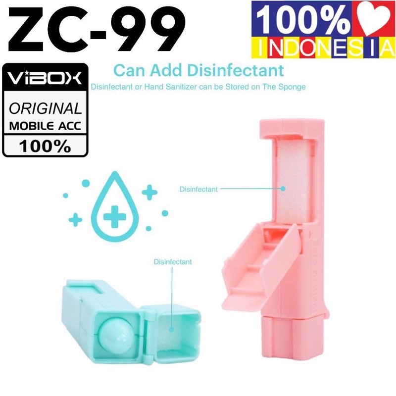 Ready Stok vibox Zero Contact Tools zc-99 Alat Pelindung Diri Anti Sentuh Virus Hand Sanitizer Gel Disinfektan Spray Tool