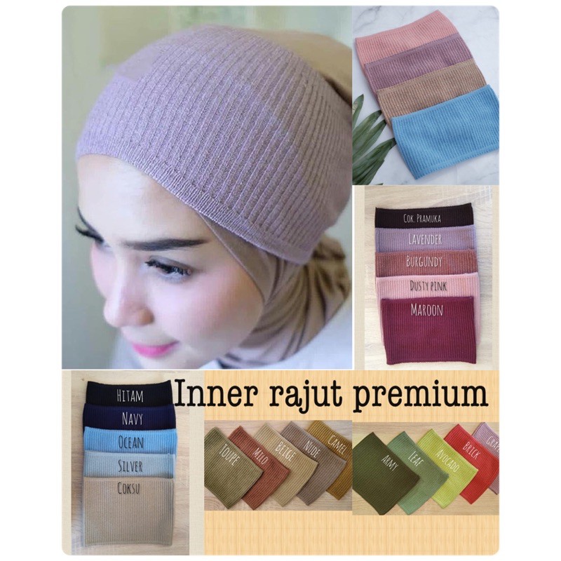 INNER RAJUT 2 4 WARNA PREMIUM / STANDAR