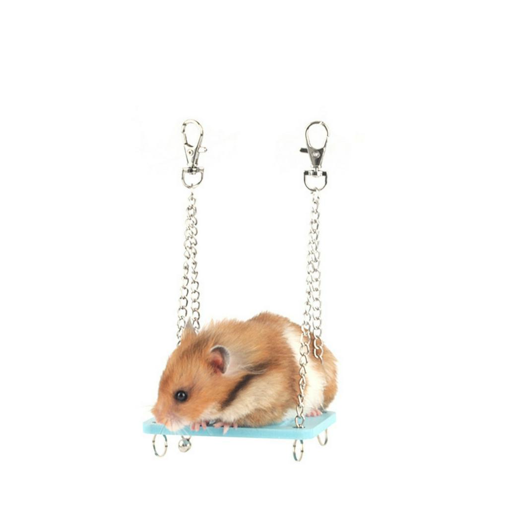 MAINAN HEWAN AYUNAN HAMSTER BURUNG LOVEBIRD MURAI PET SWING