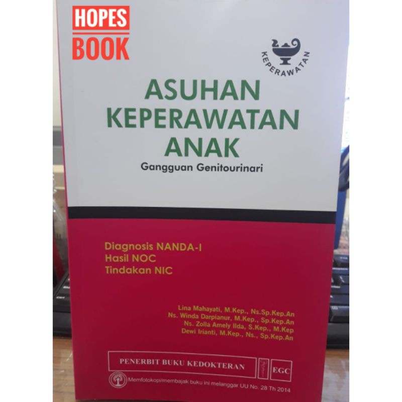 ASUHAN KEPERAWATAN ANAK GANGGUAN GENITOURINARI DIAGNOSIS NANDA-I