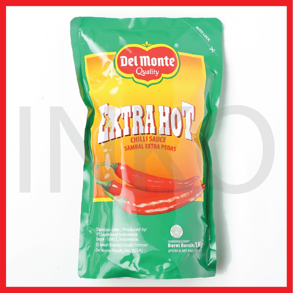 DELMONTE EXTRA HOT POUCH 1KG
