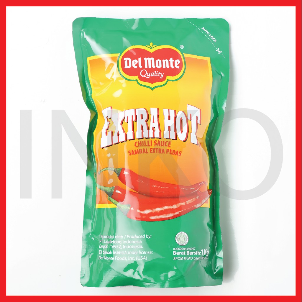 

DELMONTE EXTRA HOT POUCH 1KG