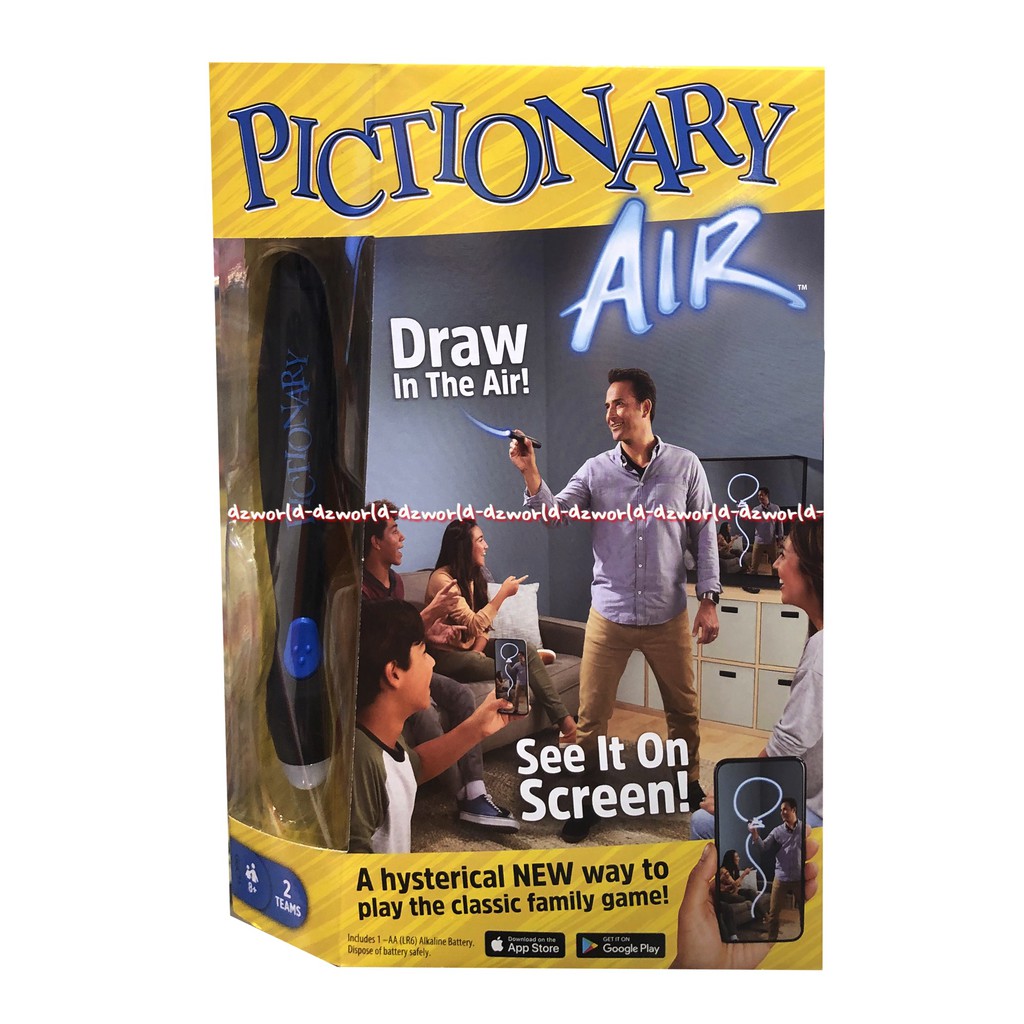 Pictionary Air Draw In The Air See It On Screen Mainan Tebak Gambar