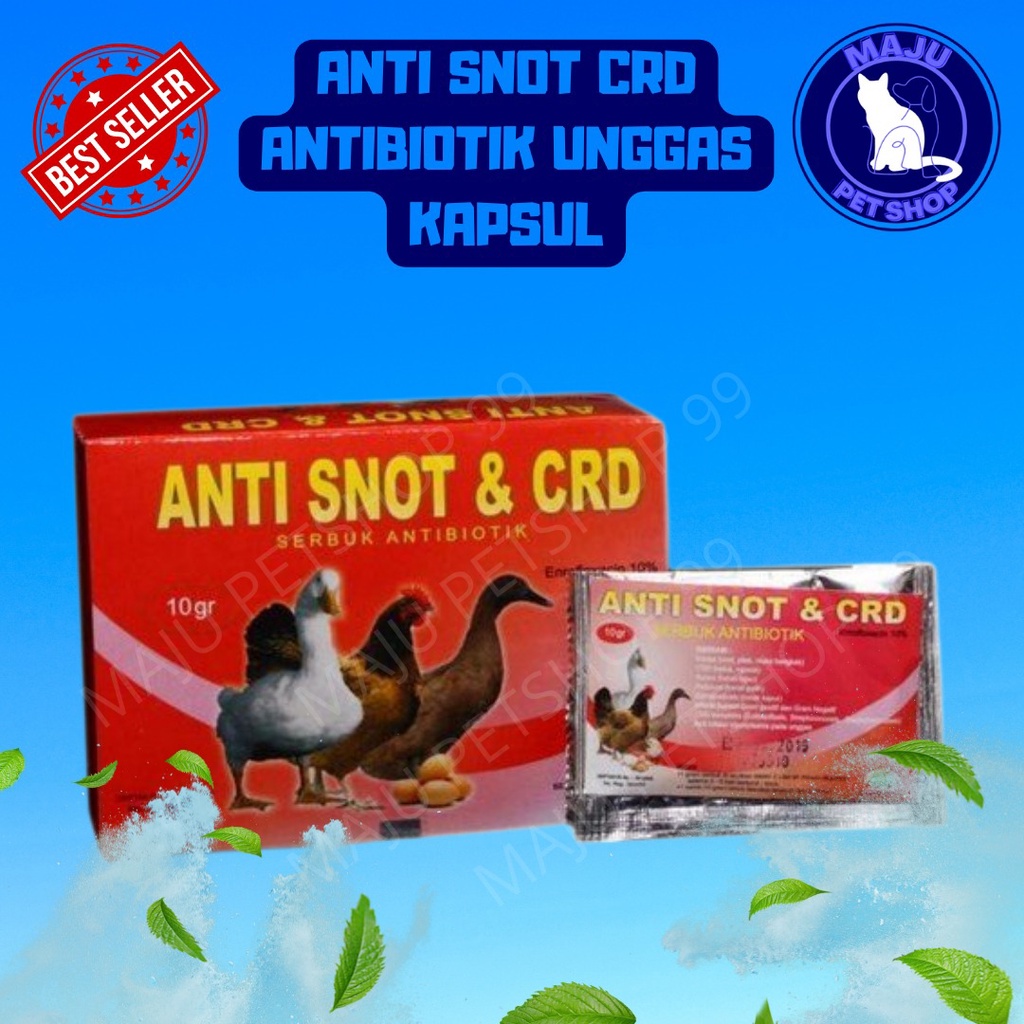 ANTI SNOT CRD ANTIBIOTIK UNGGAS KAPSUL