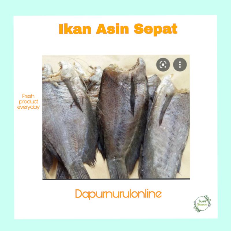 

Ikan sepat Asin