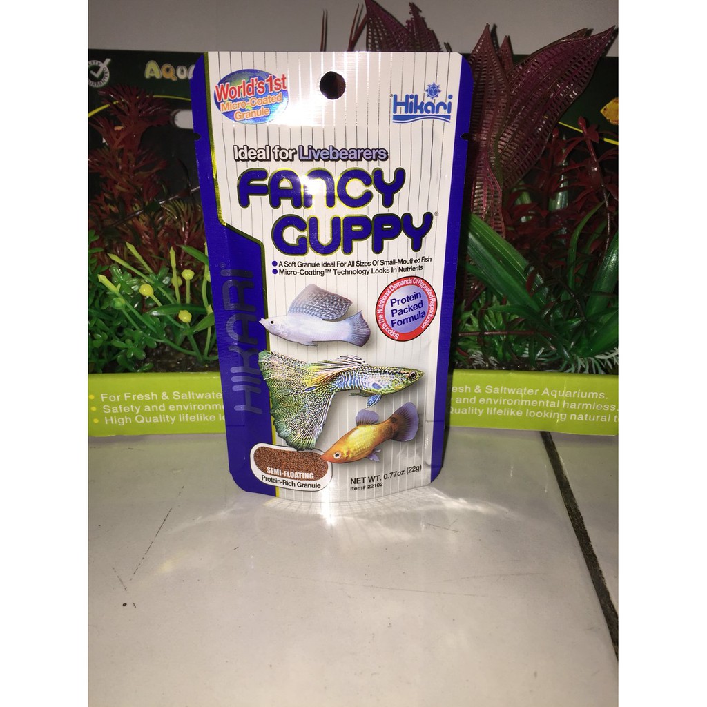 Hikari Fancy Guppy 22gr 22 gr gram 22g Pakan Makanan Ikan Hias Guppy