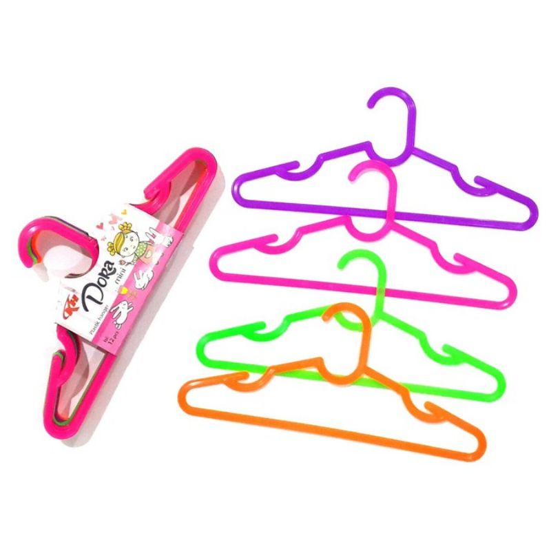 Hanger baju anak 12 pcs / gantungan baju anak lusinan