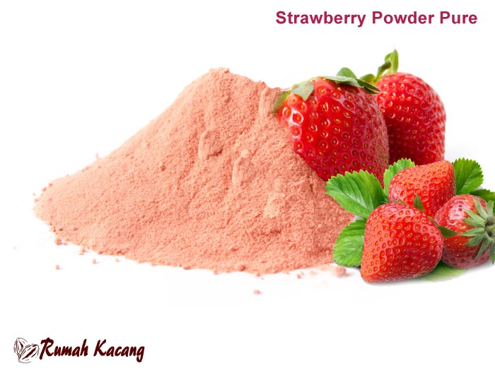 

Bubuk Strawberry Murni 100gr Repack