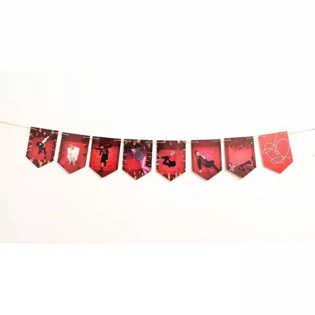 BUNTING FLAG BTS