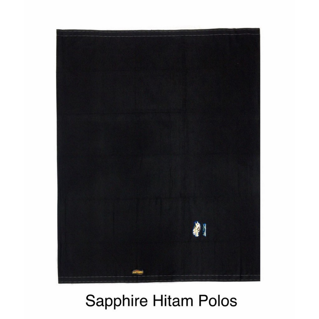 SARUNG SAPPHIRE HITAM POLOS - SAFIR SAPIR SHAPIRE WARNA HITAM SARUNG TENUN DEWASA PREMIUM EKSKLUSIF