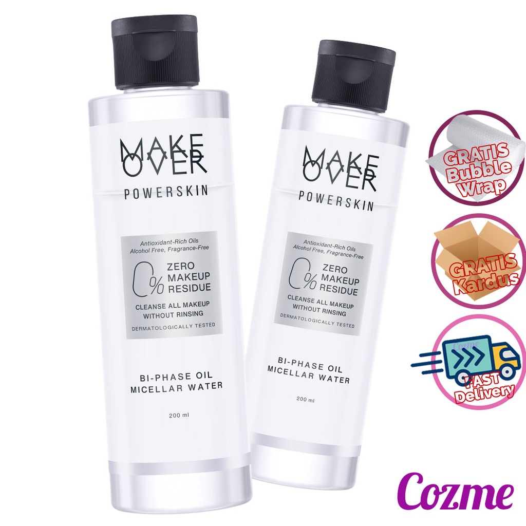 MAKE OVER Powerskin Bi-Phase Oil Micellar Water 200mL