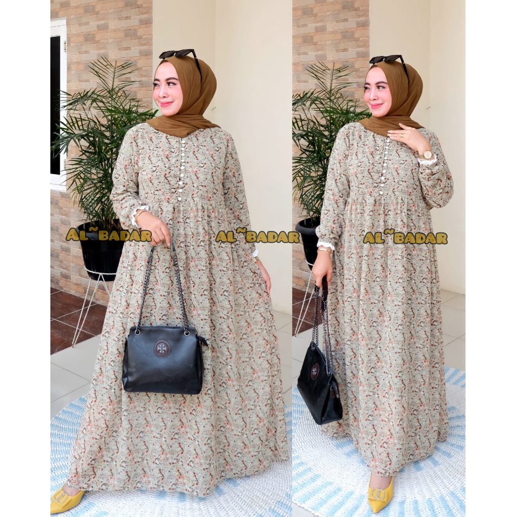 [ BISA COD ] GAMIS CERUTY BABYDOLL MOTIF MIX KANCING MUTIARA,DRESS CERUTY BABYDOLL MOTIF FRIEANDLY BUSUI,GAMIS MODEL TERBARU,GAMIS CERUTY TERLARIS
