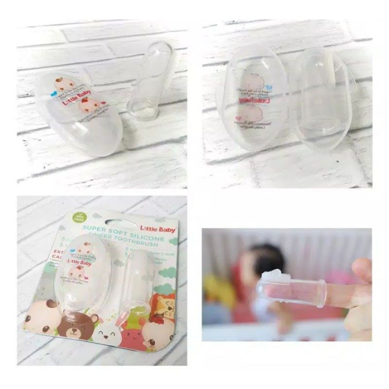 Little Baby Finger Toothbrush Super Soft Silicone