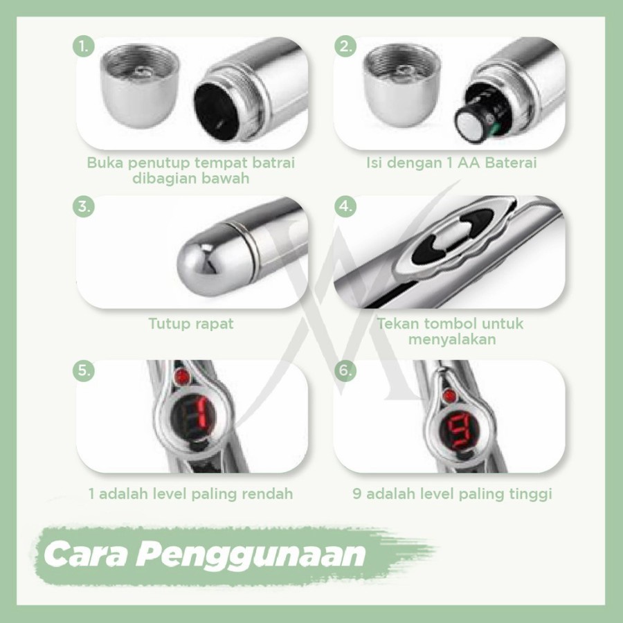 PENA AKUPUNTUR TERMURAH SANUS DF-618 ORIGINAL IMPOR FULL SET DENGAN GE