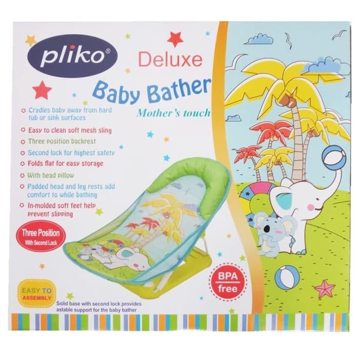 Pliko Deluxe Baby Bather Tempat Duduk Kursi Mandi Bayi Makassar