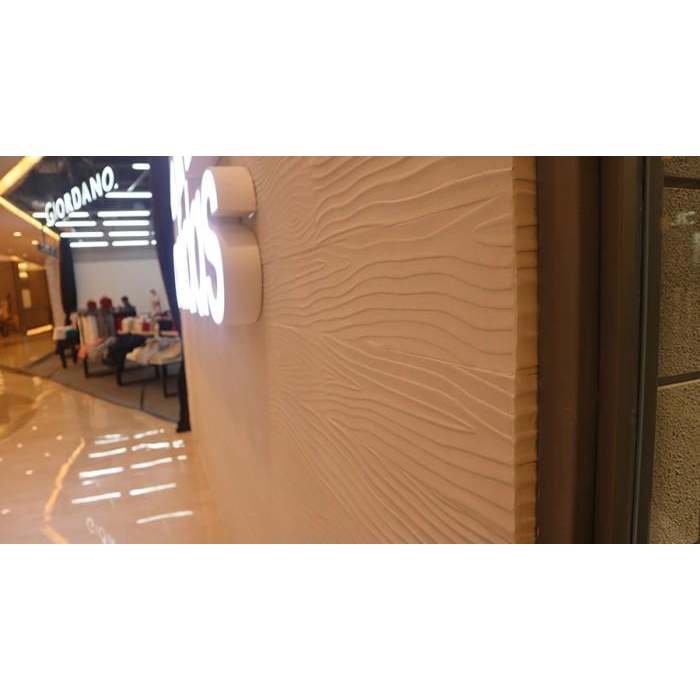 Kayu | Lisplank Grc 30 Cm / Timberplank Grc Urat Kayu / Grc Motif Teak