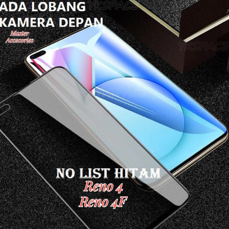 TEMPER TEMPERED GLASS ANT GLARE anti radiasi OPPO RENO 2F/RENO 3/RENO4/RENO 4F/RENO 5/RENO 5F/RENO 6/RENO 5 5G