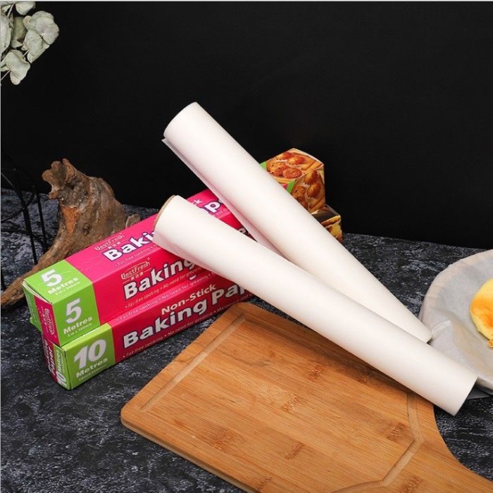 Non Stick Baking Paper 1 Rol / Kertas Roti Alas Loyang Kue - PR0092