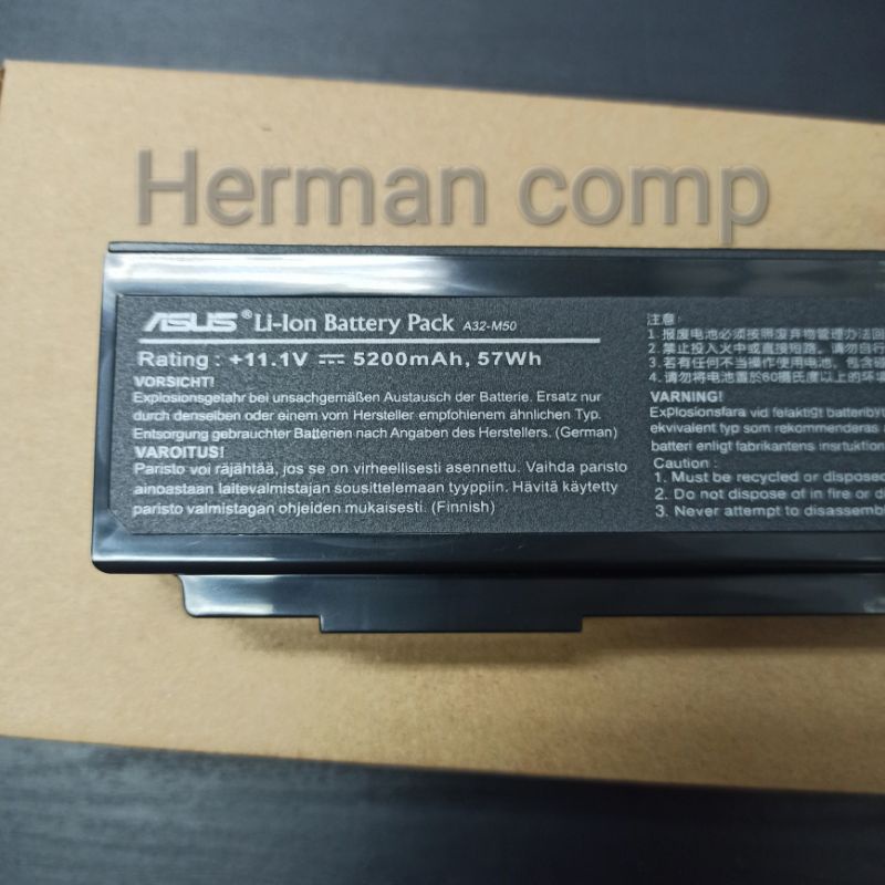 Original Baterai Asus N43 N43S N43SL N43SM N43SN N43SV N43J N43JF N43JM N43JQ Seies