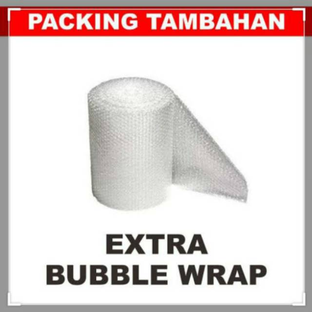 

Bubble wrap tambahan packingam