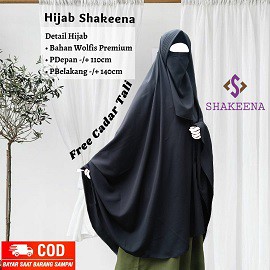 Jilbab Wolfis Jumbo syari wolfis