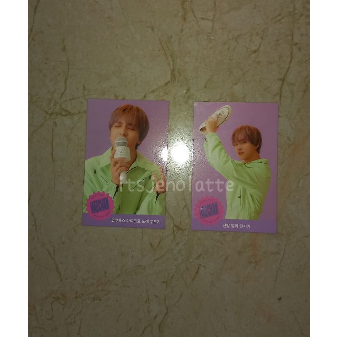 Haechan sg2021 game card