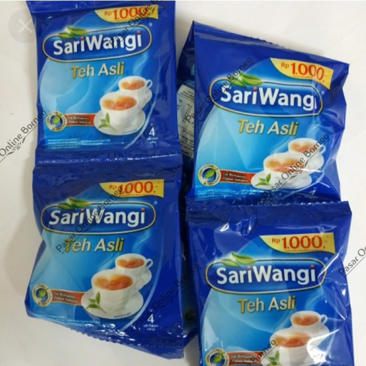 Teh Celup Sari Wangi Kemasan Sachet